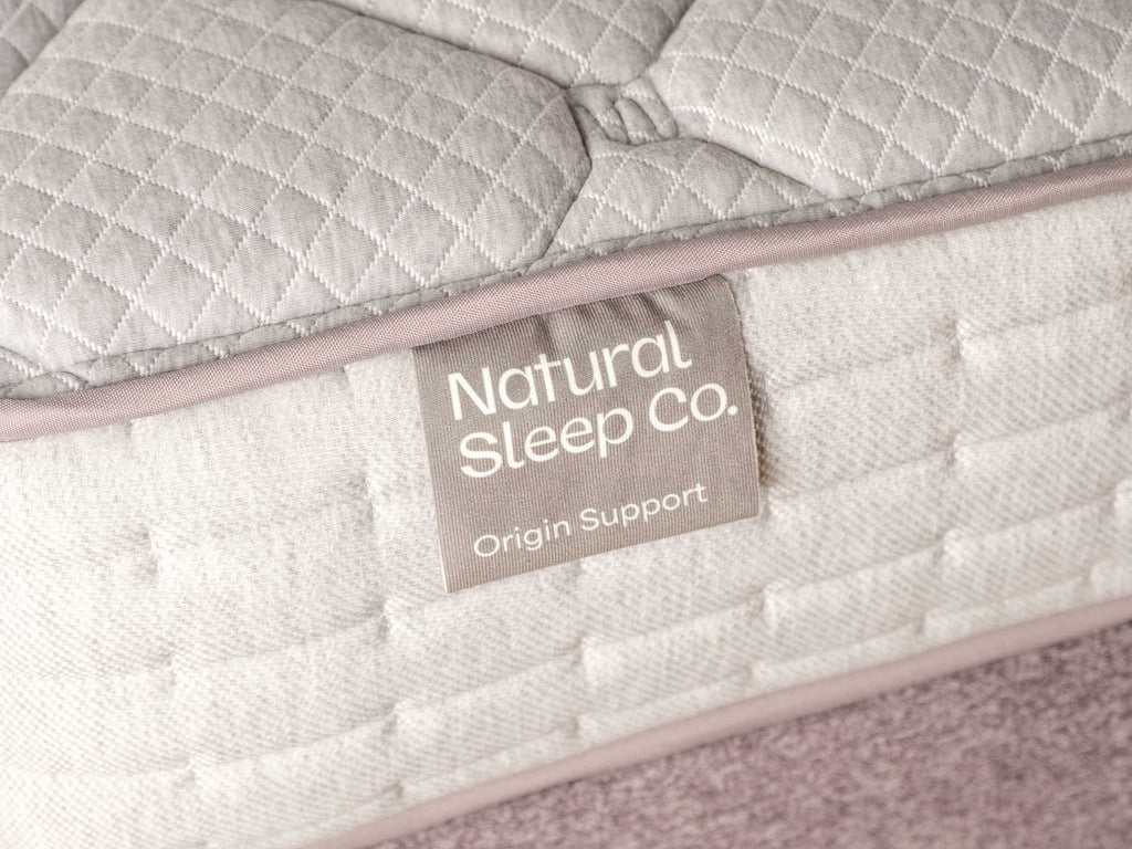 Origin Support Mattress label