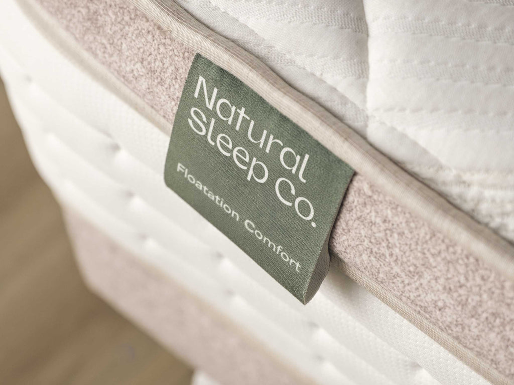 Floatation Comfort Mattress label