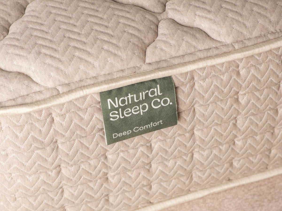 Deep Comfort Mattress label