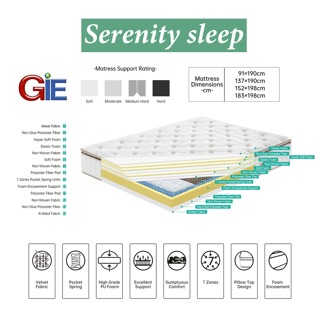 G-06 Plush Velvet Mattresses