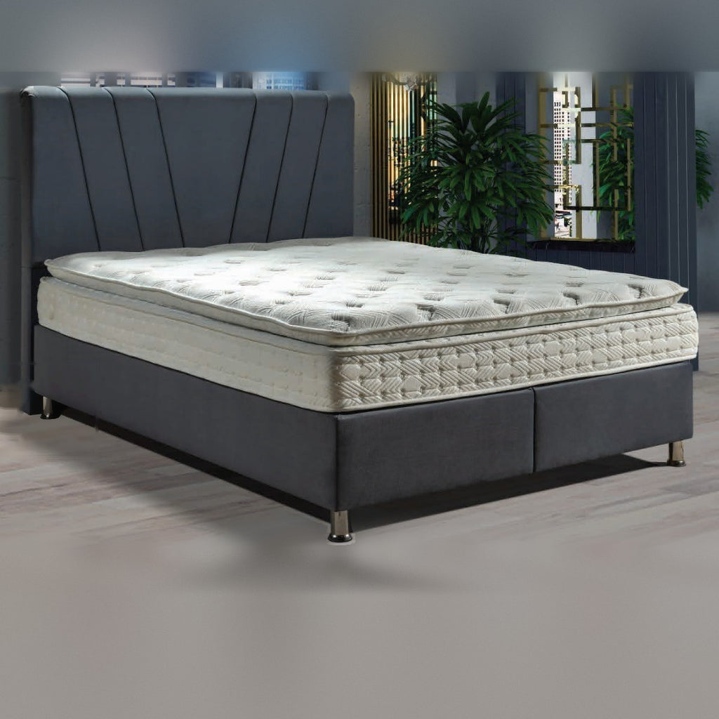 Copeland Ottoman Storage Bed in grey